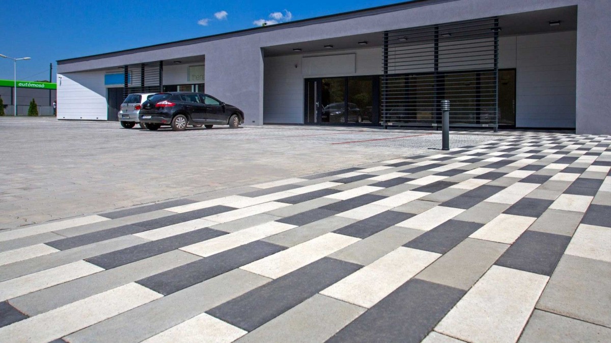 Leier Forum térkő 8 cm