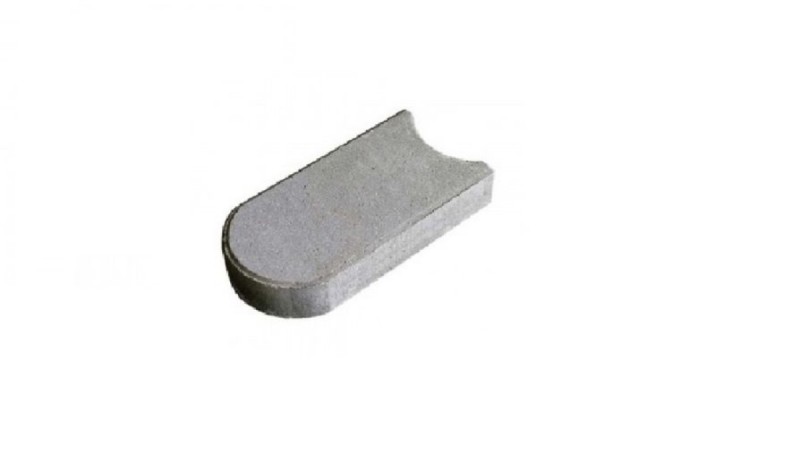 Leier LUNETTA gyepszegélykő 22x12x4,5 cm